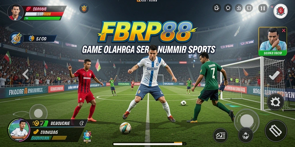 Screenshot gameplay FBRP88 menampilkan aksi seru dalam olahraga.