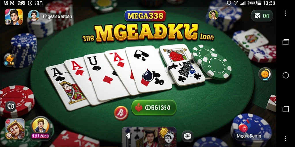 Tampilan gameplay MEGA338 yang seru dan menantang dalam permainan Domino.