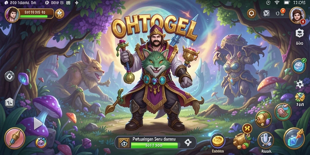 Tampilan gameplay yang mendebarkan di OHTOGEL.