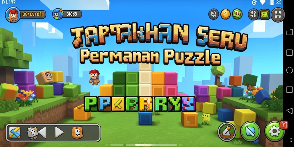Tampilan gameplay menarik dalam PPRRYY dengan tantangan puzzle.