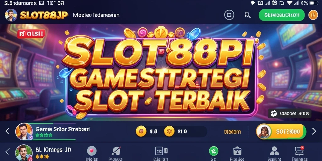 Tampilan menarik gameplay dalam SLOT88JP yang mendebarkan.