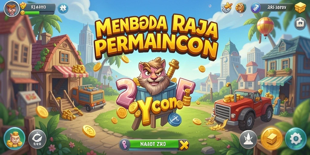 Screenshot ZK7 menampilkan gameplay Tycoon yang menarik.